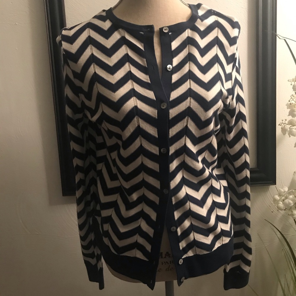 ⬇️🎈Lands End Supima Cotton Cardigan